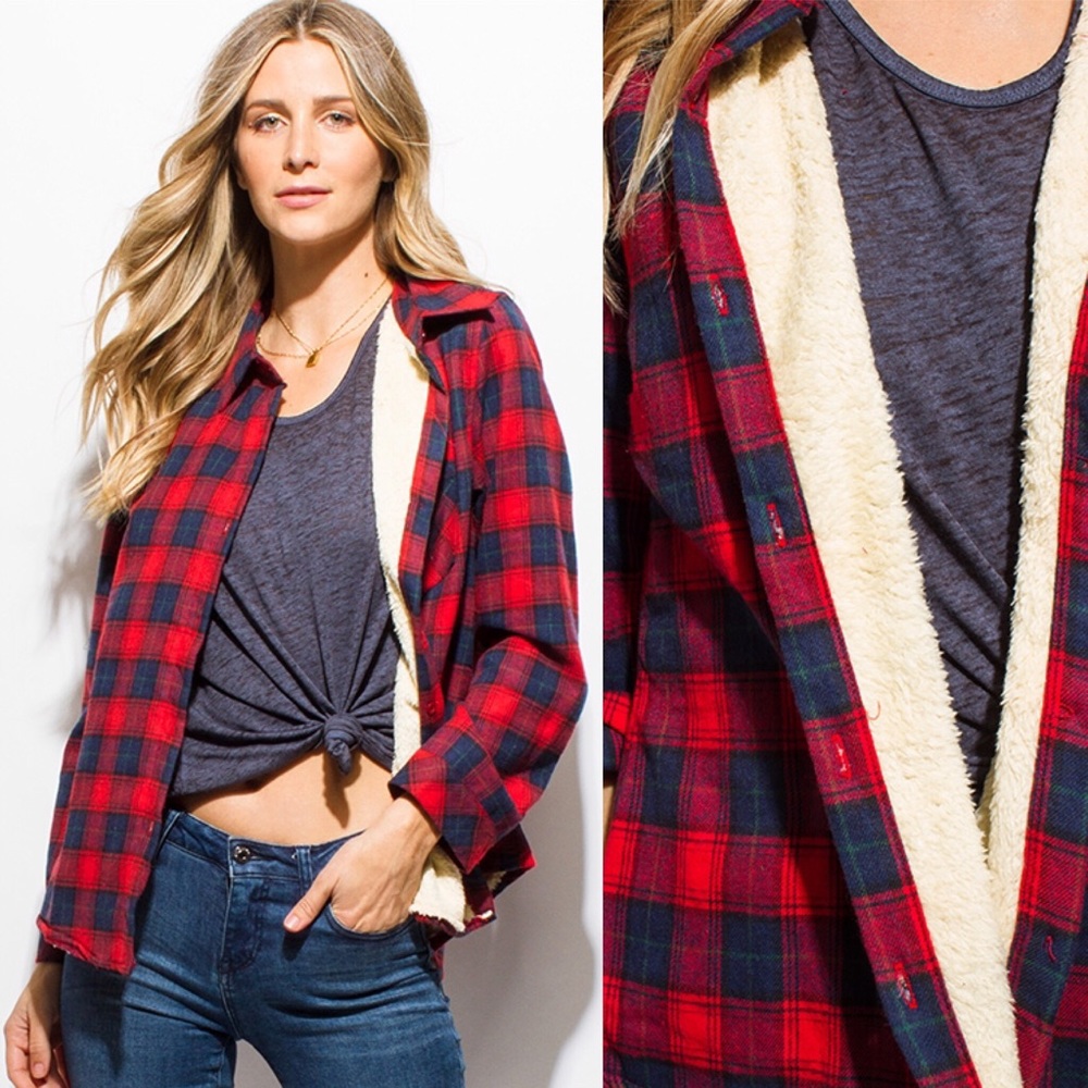 Boutique Fleece Lined Flannel